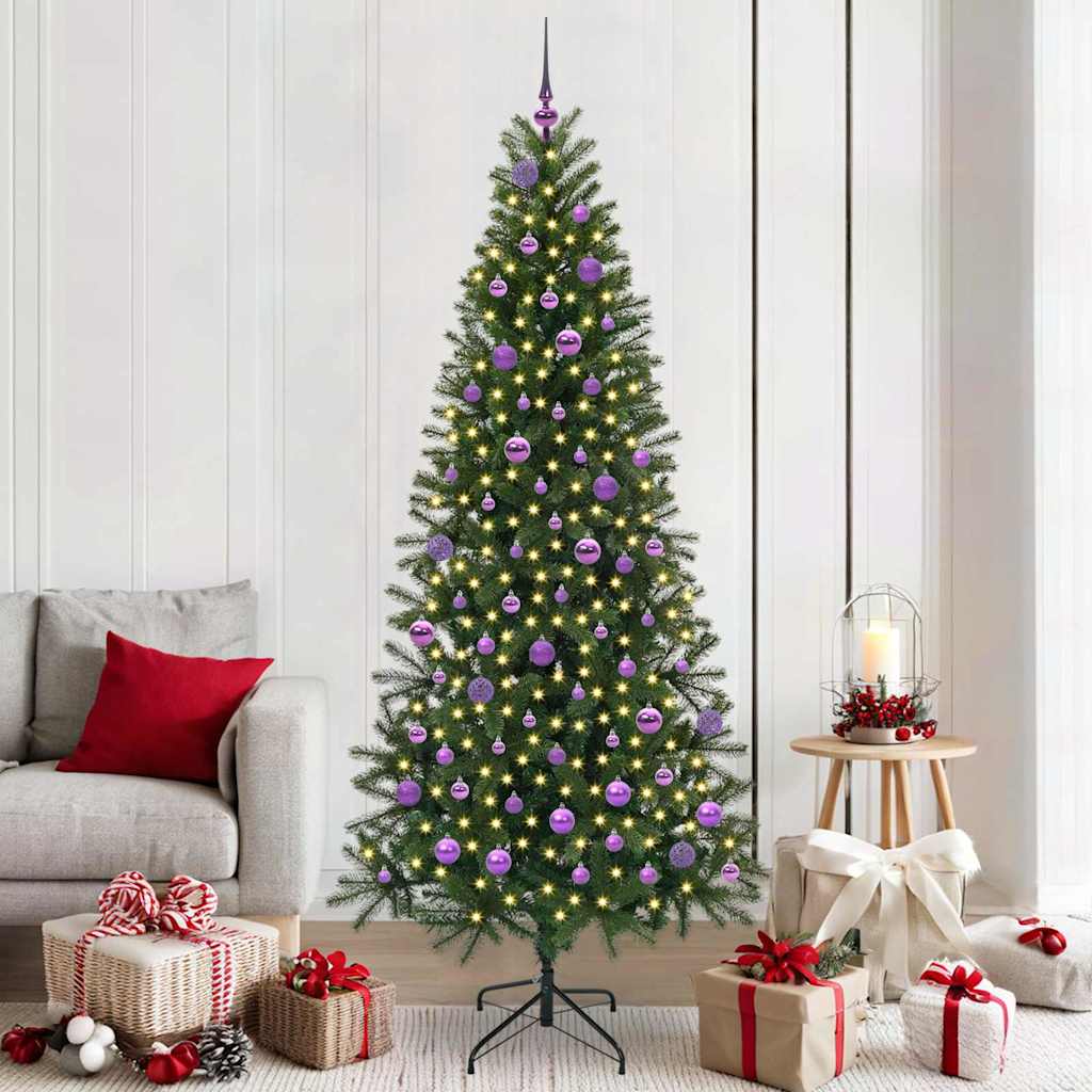 Künstlicher Weihnachtsbaum Mit 150 Leds Grün Pe Und Pvc