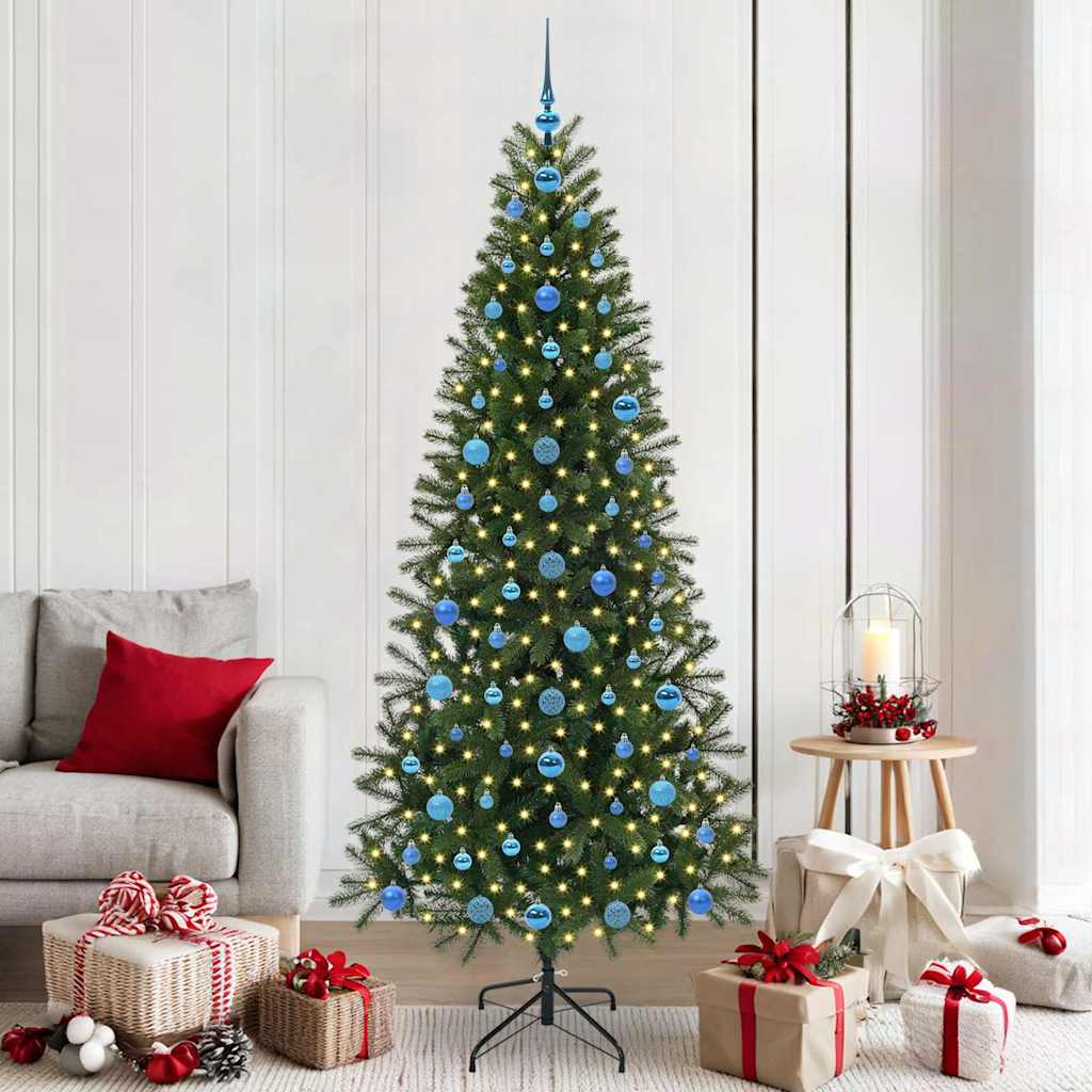 Künstlicher Weihnachtsbaum Mit 150 Leds Grün Pe Und Pvc