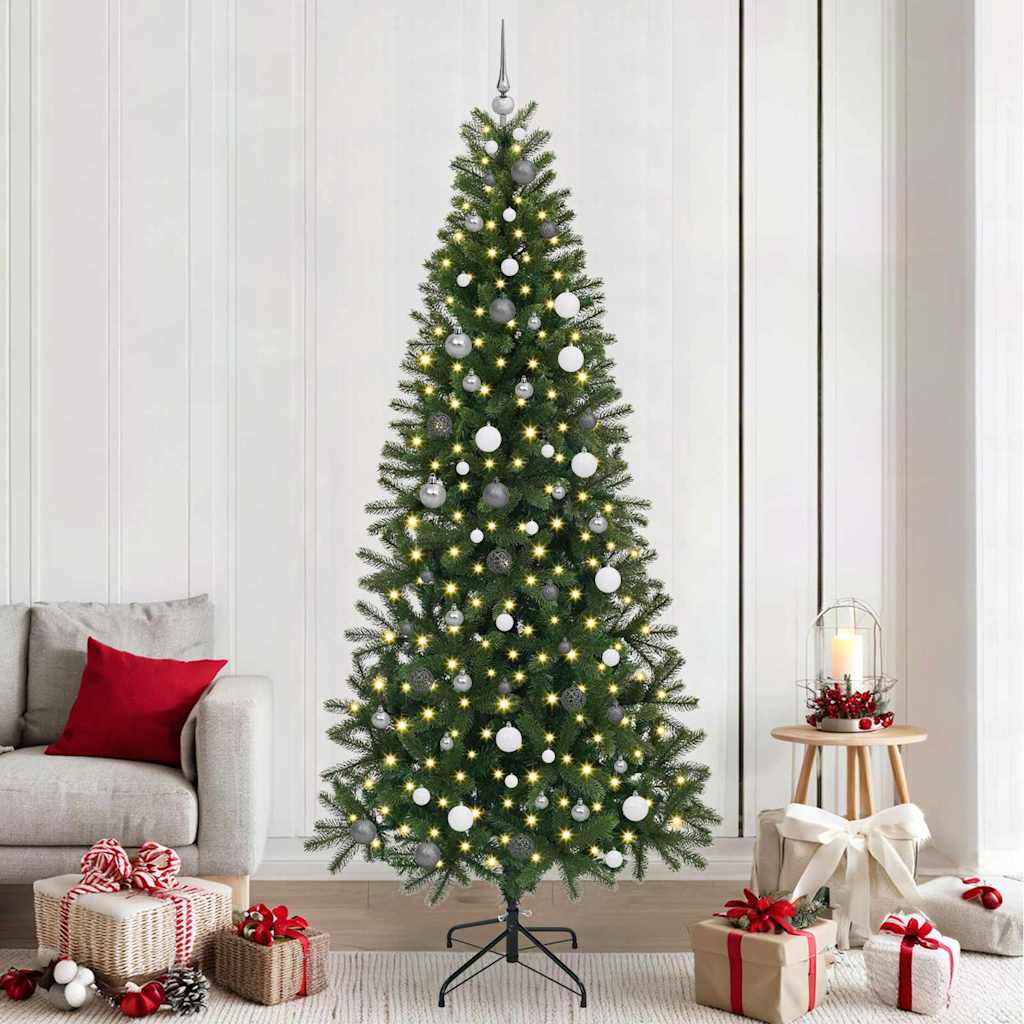 Künstlicher Weihnachtsbaum Mit 150 Leds Grün Pe Und Pvc
