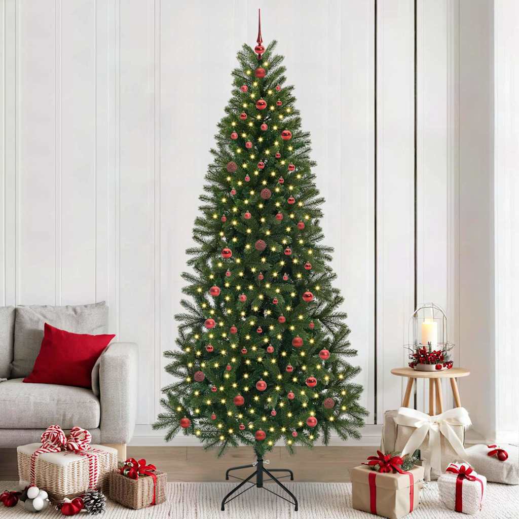 Künstlicher Weihnachtsbaum Mit 150 Leds Grün Pe Und Pvc