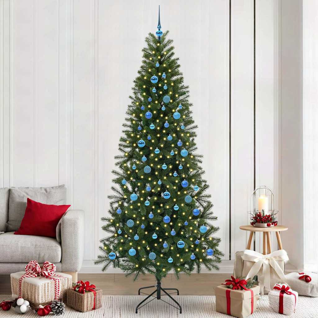 Künstlicher Weihnachtsbaum Mit 150 Leds Grün Pe Und Pvc