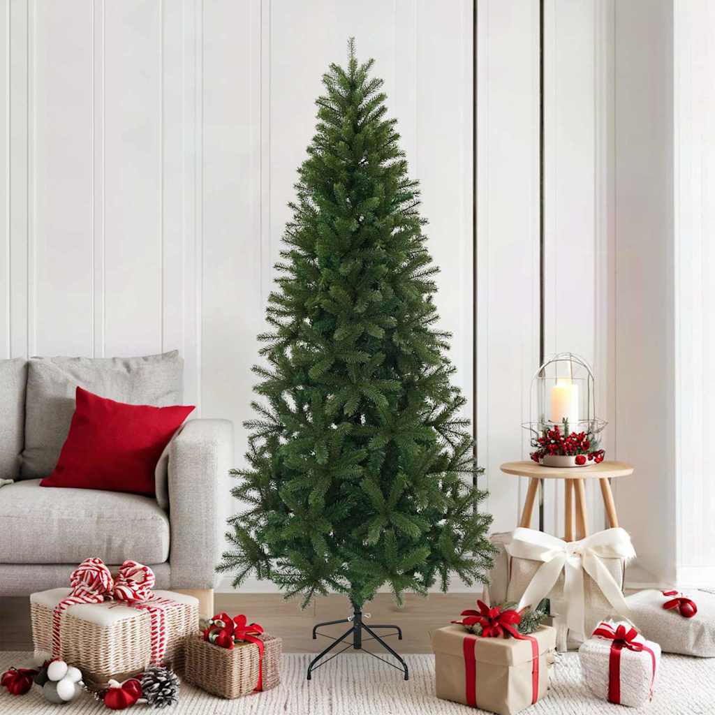 Künstlicher Weihnachtsbaum Grün Pvc, Pe Und Stahl