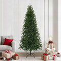 Künstlicher Weihnachtsbaum Grün Pvc, Pe Und Stahl
