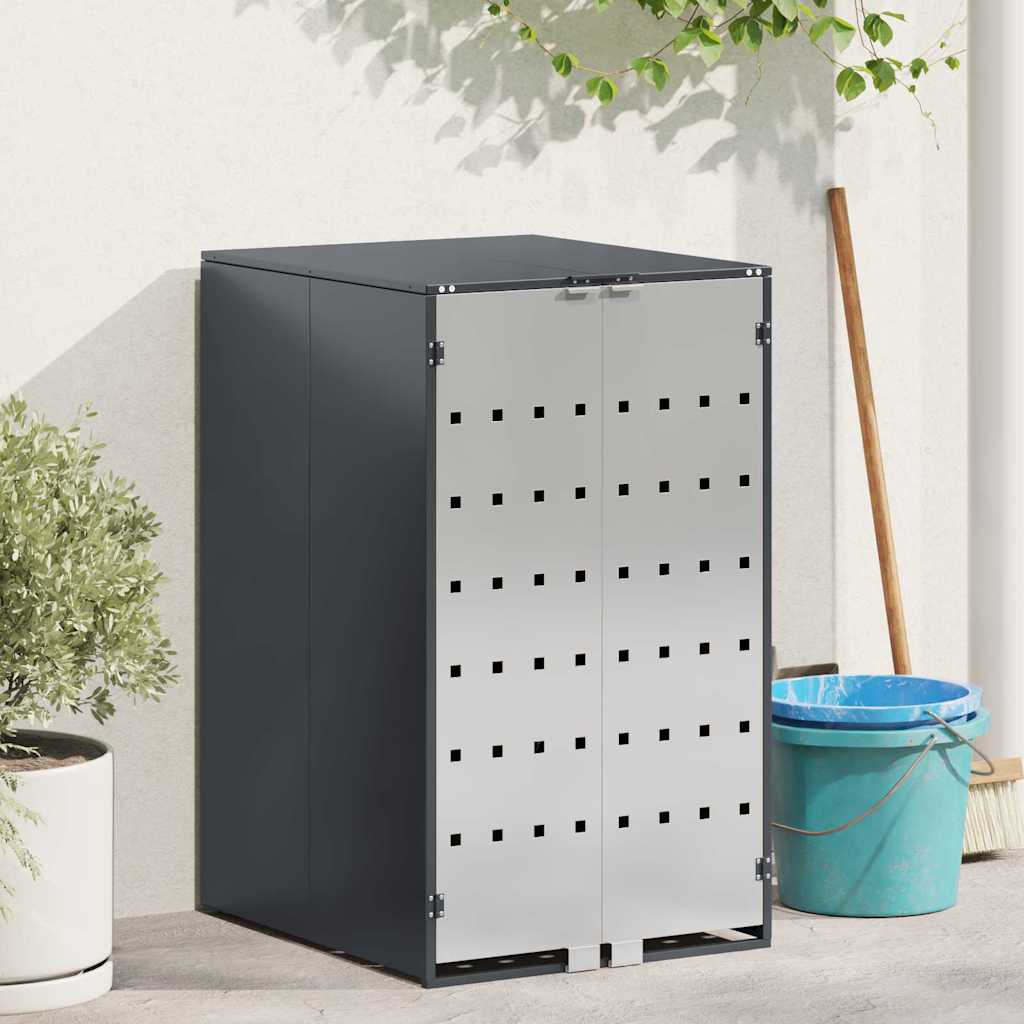 Wagenmüllbehälter Für 2 Behälter 136 X 77,5 X 115,5 Cm Stahl