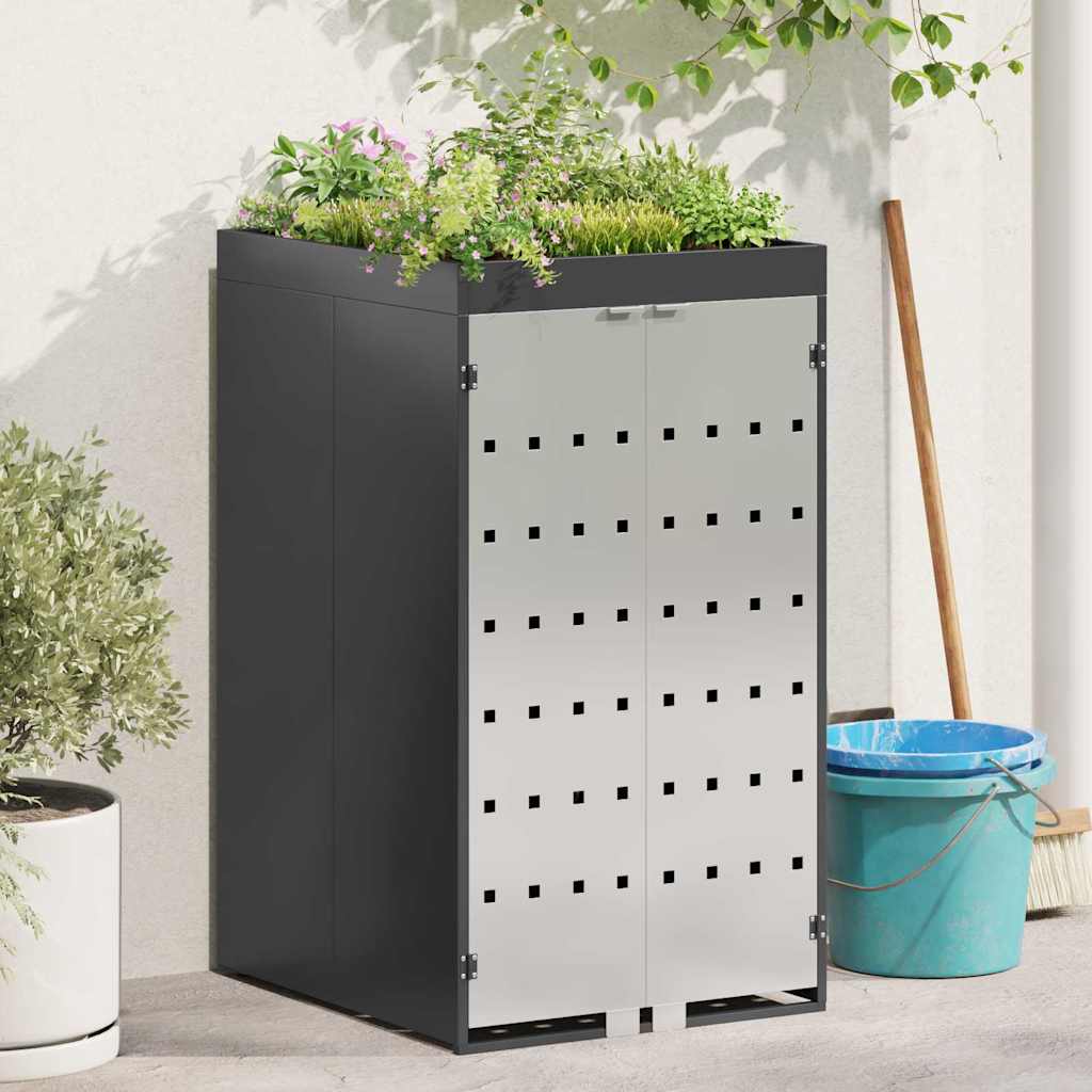 Wagenmüllbehälter Für 2 Behälter 136 X 77,5 X 115,5 Cm Stahl