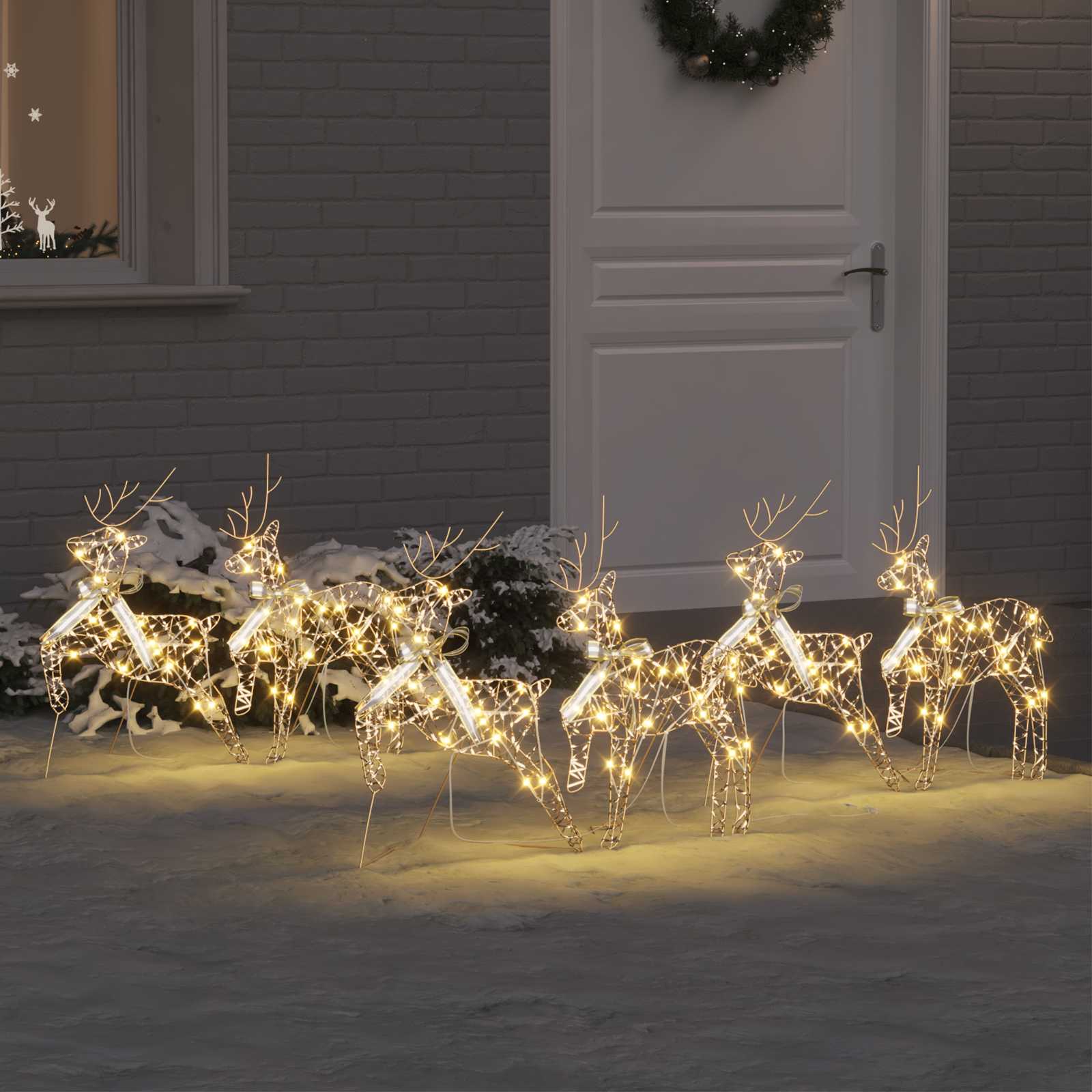 Led Rentiere 4 Pcs