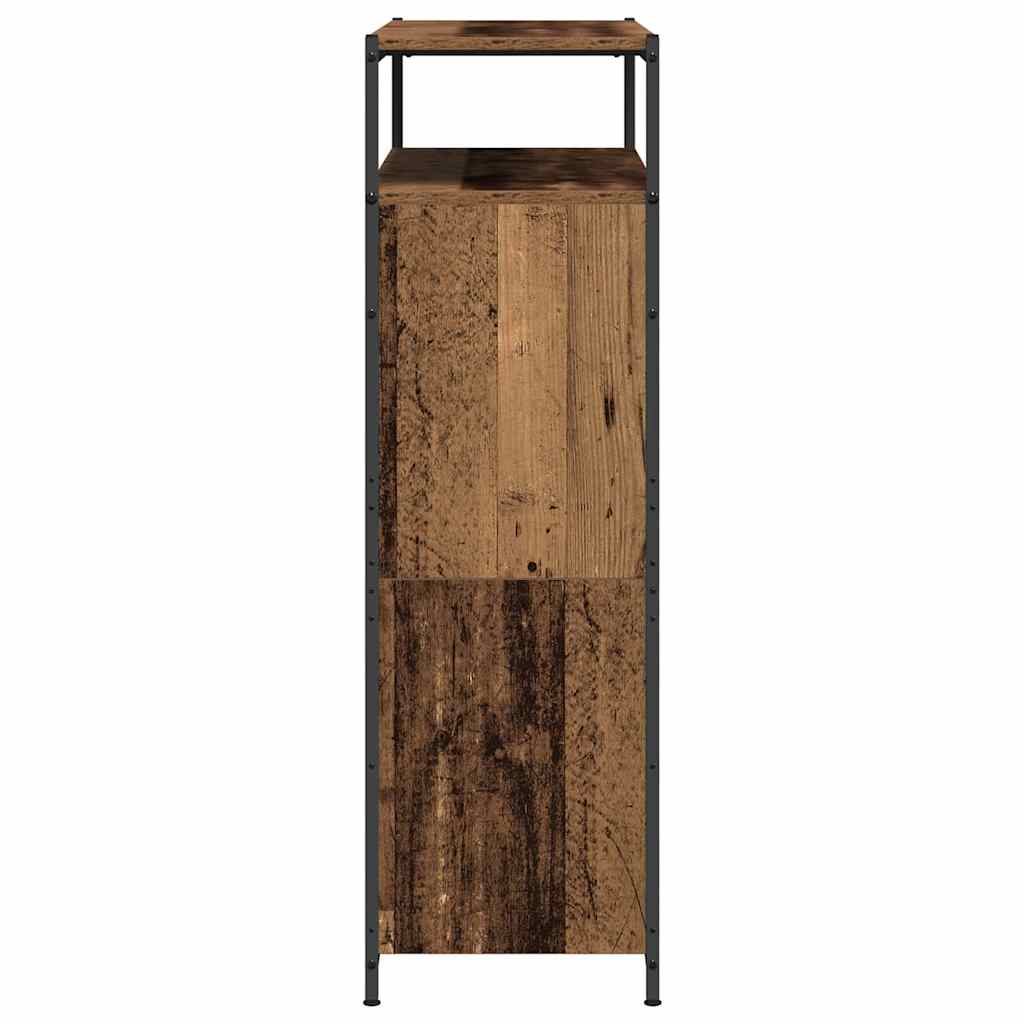 Schuhschrank Mit Regal 100 X 34 X 112 Cm Holzwerkstoff
