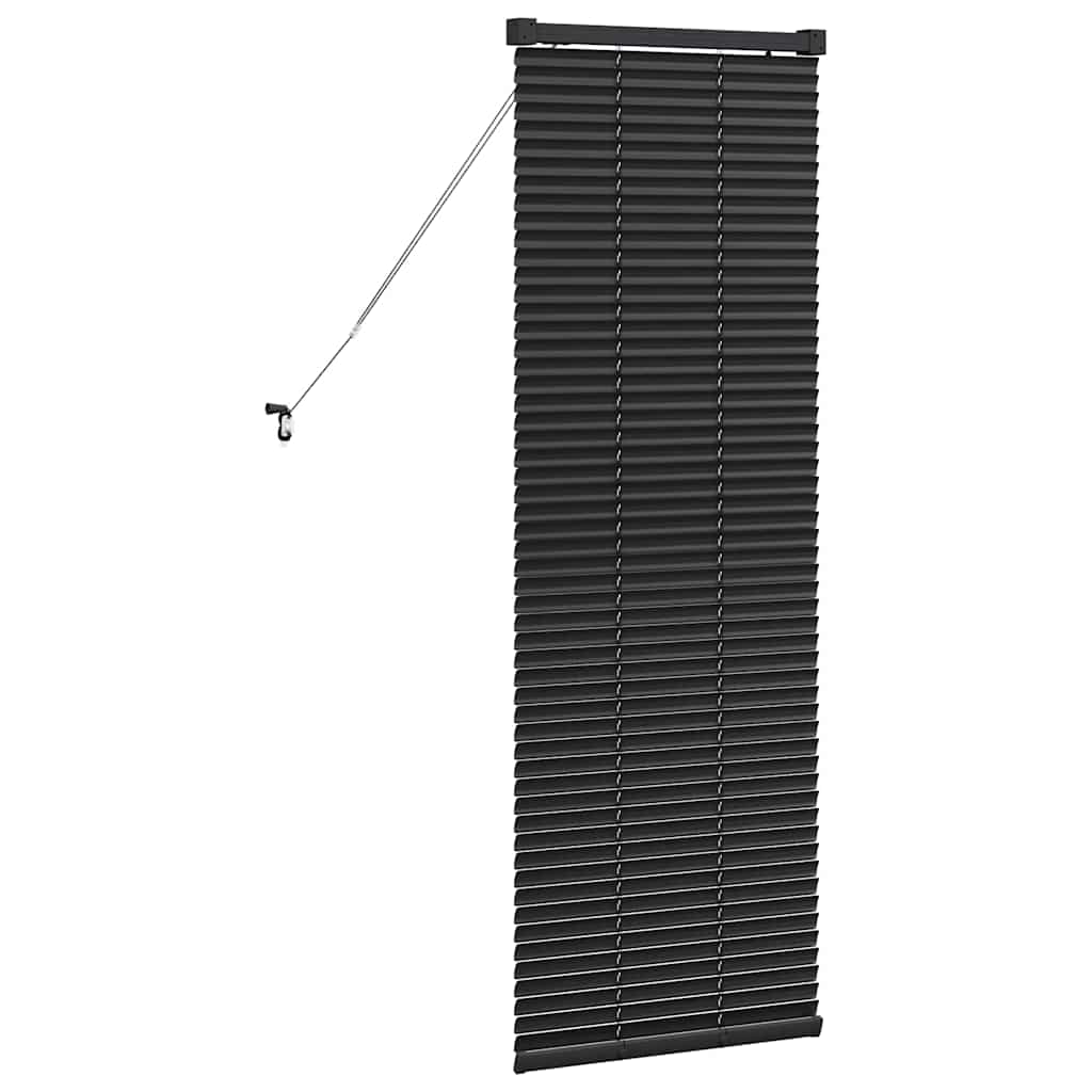 Balkenjalousien 130 X 40 Cm Aluminium Schwarz