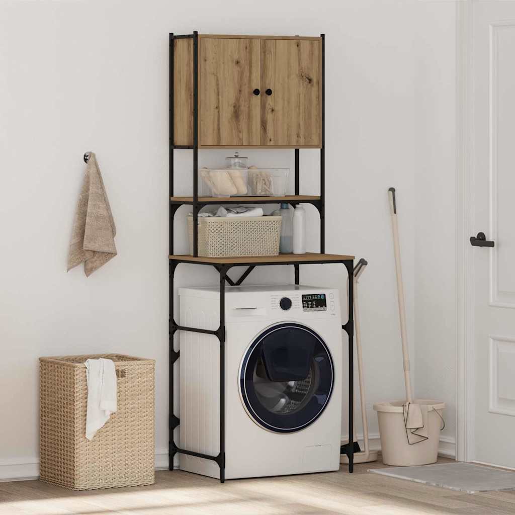 Waschmaschinenschrank Sonoma-Eiche 68X48,5X194 Cm