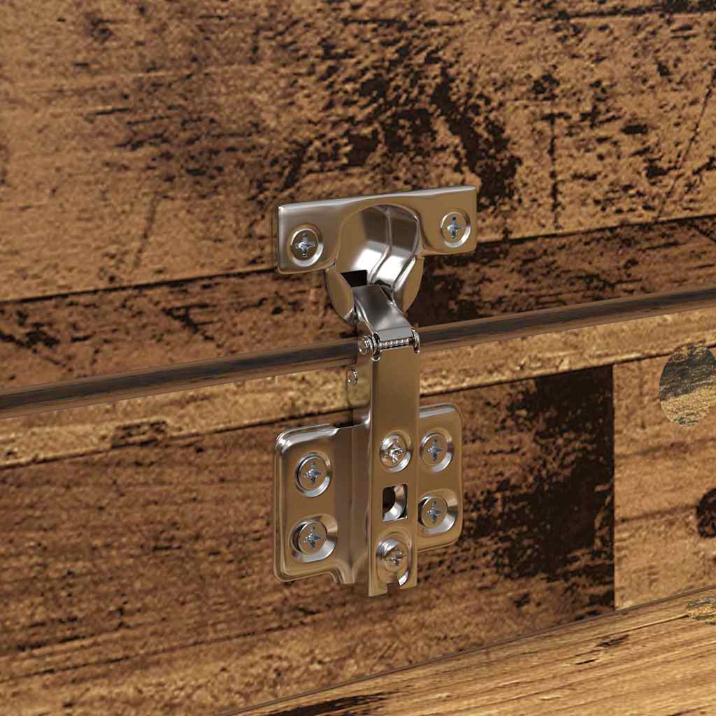 Schuhschrank Mit Tür 100,5 X 28 X 100 Cm Holzwerkstoff