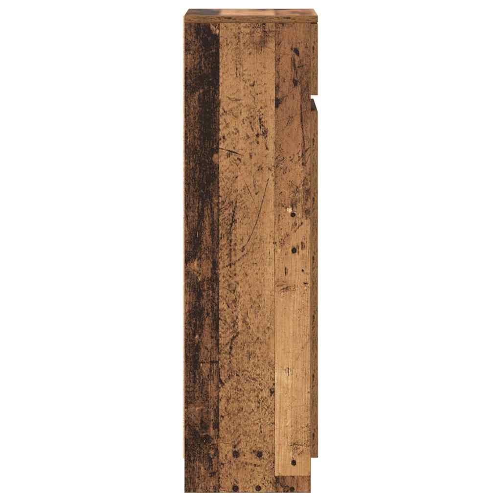 Schuhschrank Mit Tür 100,5 X 28 X 100 Cm Holzwerkstoff