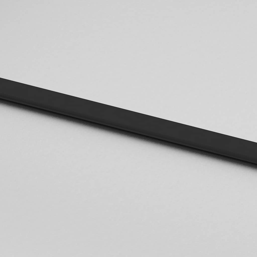 Schiebetür Mit Beschlag 76X205 Cm Esg-Glas Schwarz