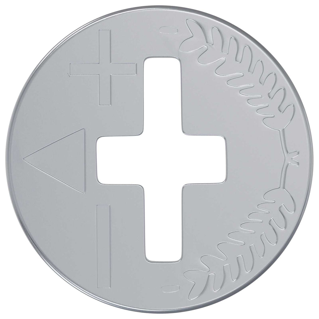 Zapfenschloss-Muttern 2 Pcs Silber Metall