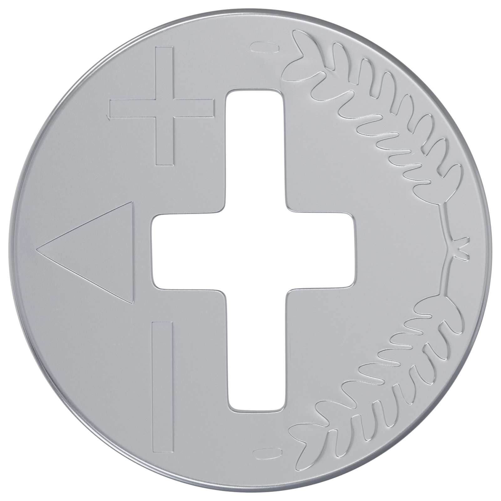 Zapfenschloss-Muttern 2 Pcs Silber Metall