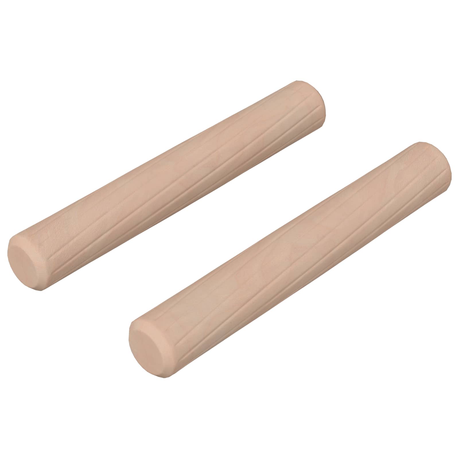 Holzdübel 2 Pcs Natur Ø 6 X 40 Mm Massivholz