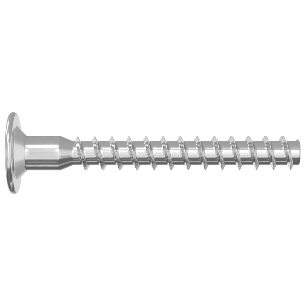 Confirmat-Schrauben 2 Pcs Silber Ø5 X 40 Mm Metall