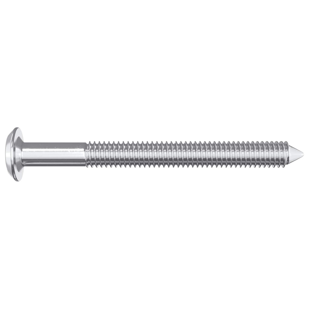 Möbel-Schrauben 2 Pcs Silber Stahl