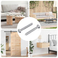 Schraube 2 Pcs Silber Stahl