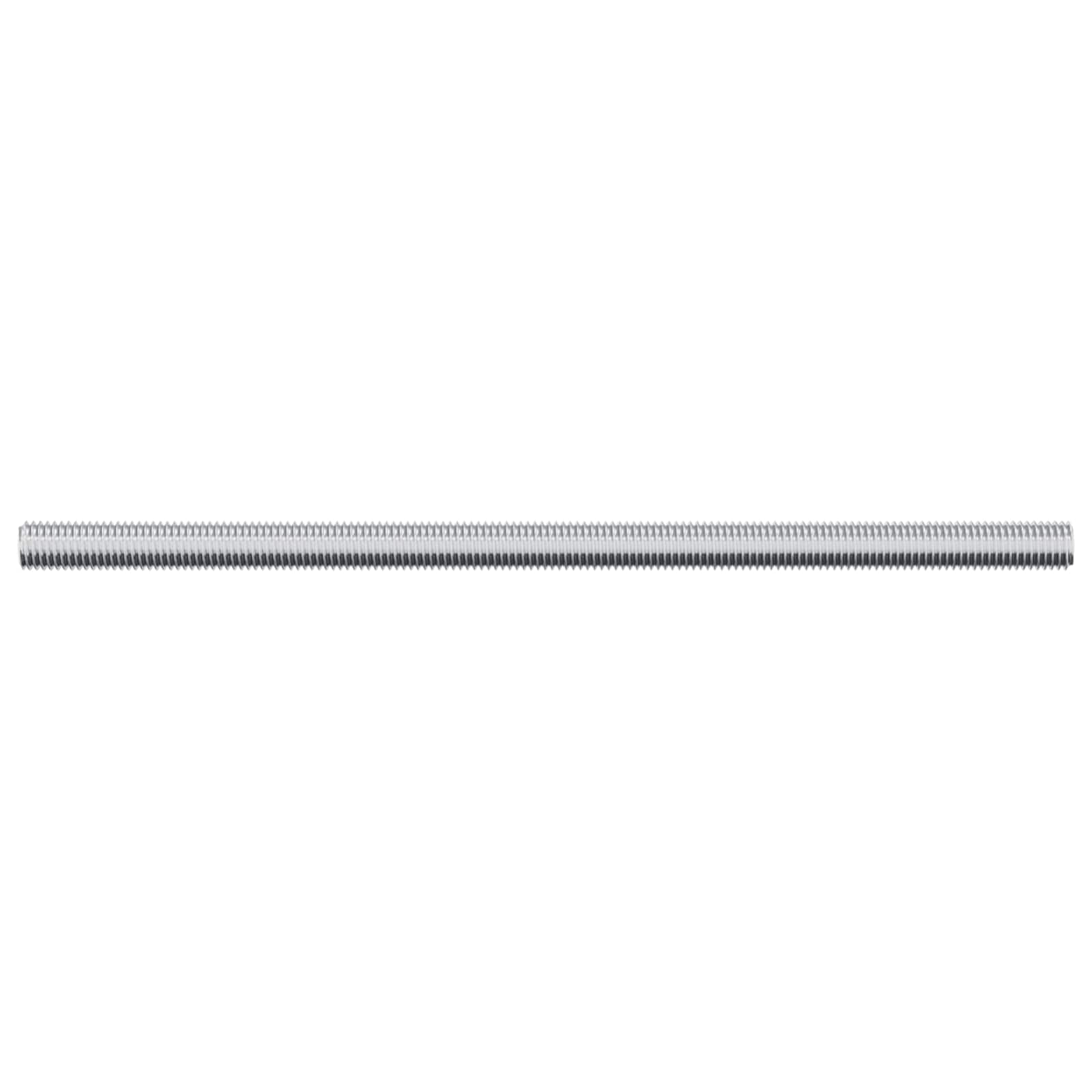 Gewindestange 2 Pcs Silber 6 X 120 Mm Stahl
