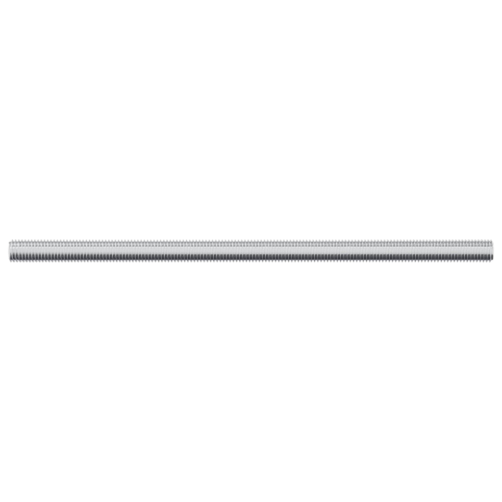 Gewindestangen 2 Pcs Silber M6 X 120 Mm Metall