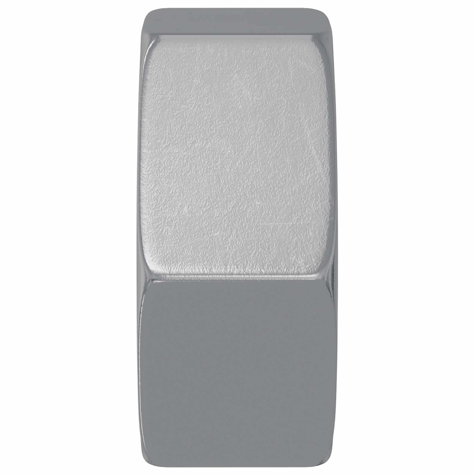 Sechskantmutter 2 Pcs Silber M6 Metall