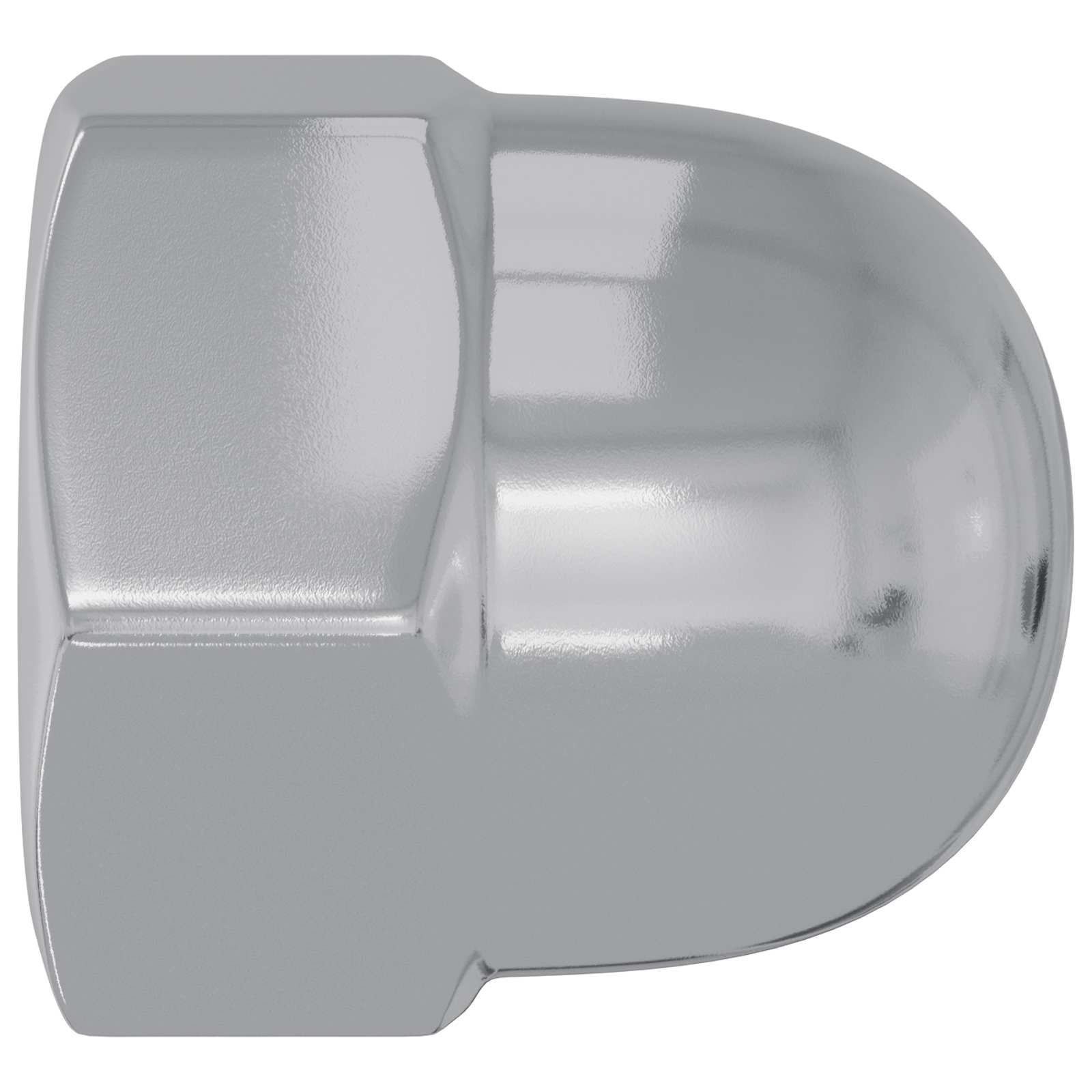 Eichelmuttern 2 Pcs Silber 12,8 X 12,8 X 6,5 Cm Stahl