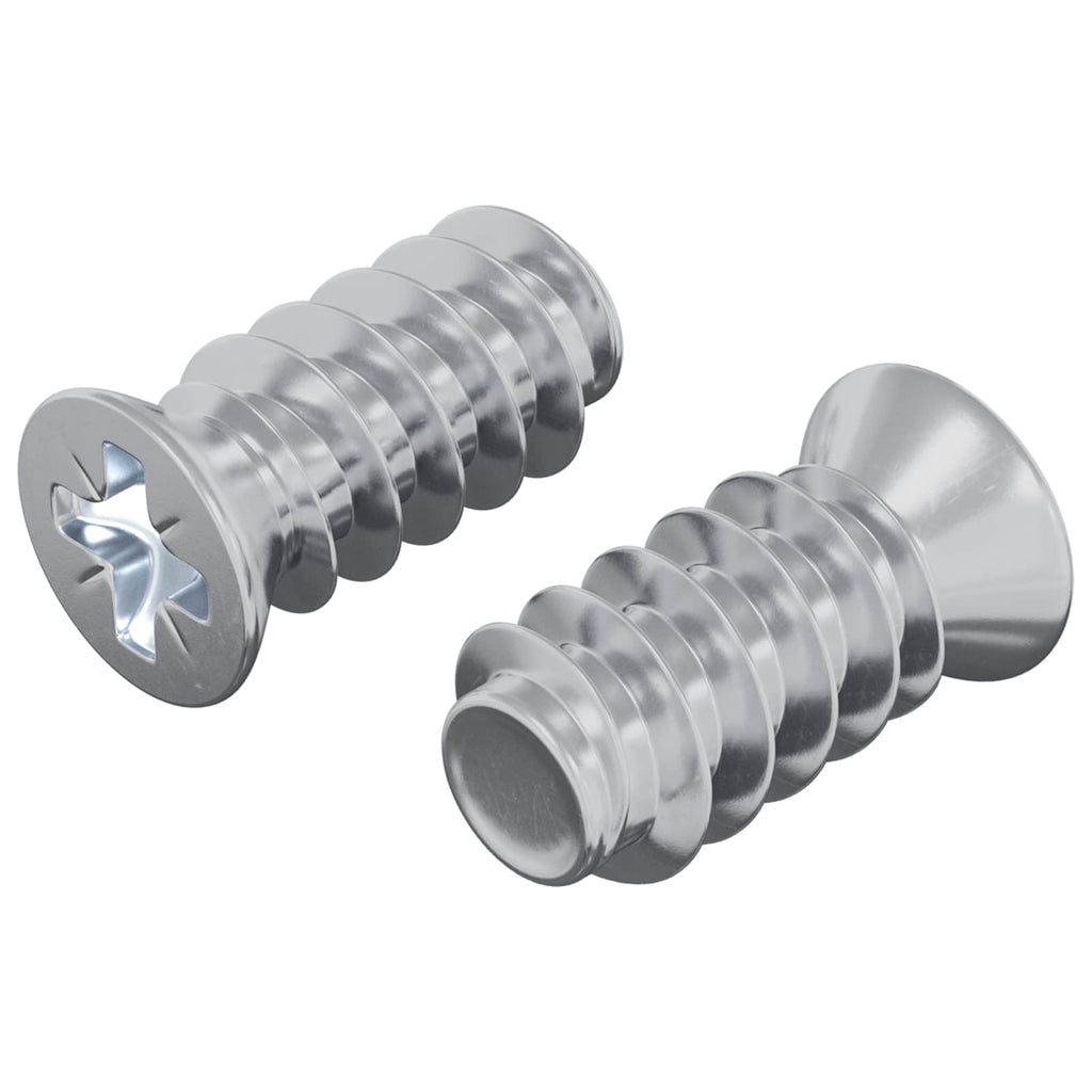 Schraube 2 Pcs Silber M6 X 12 Mm Eisen