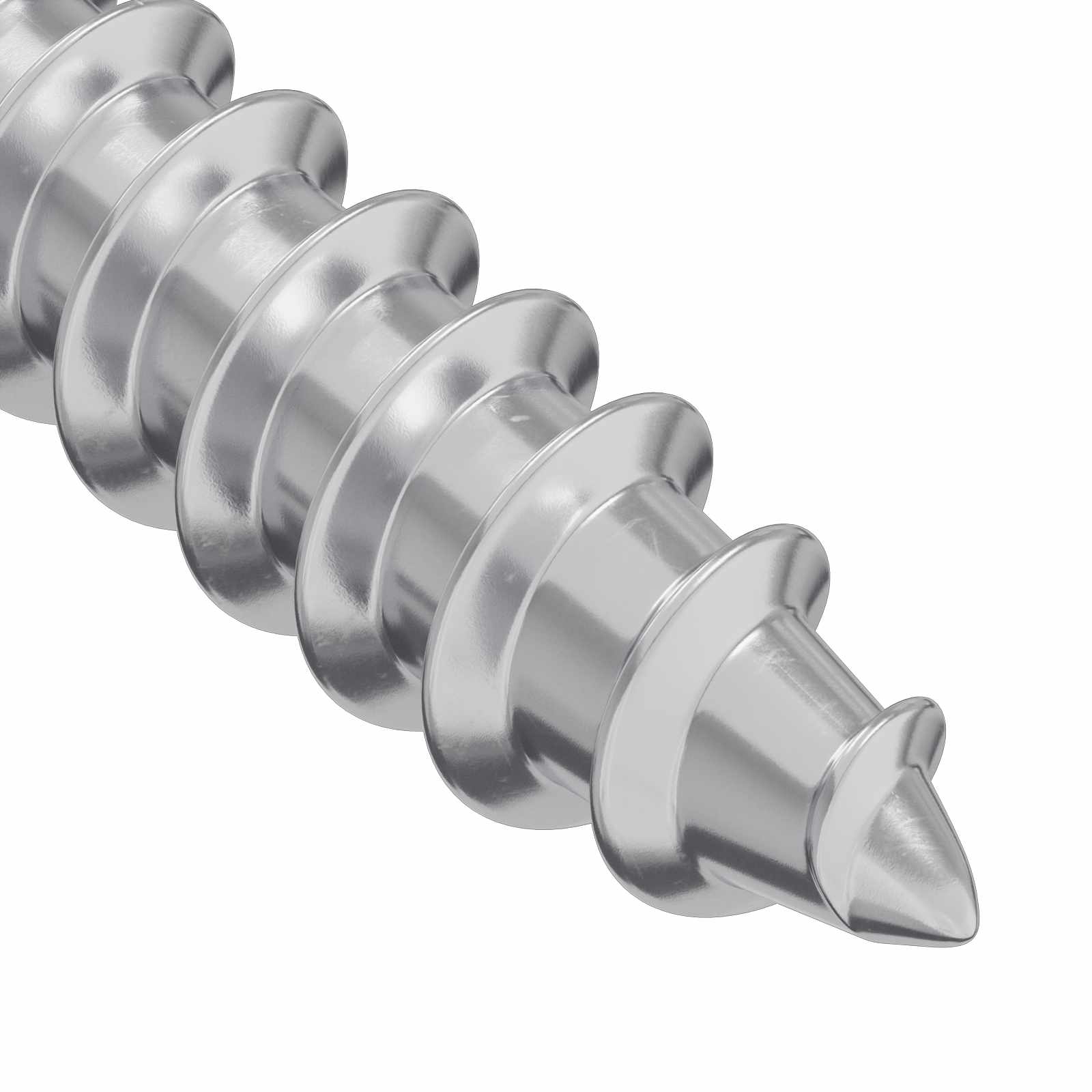 Selbstschneidender Nagel 2 Pcs Zink-Beschichtet 4 X 20 Mm Stahl