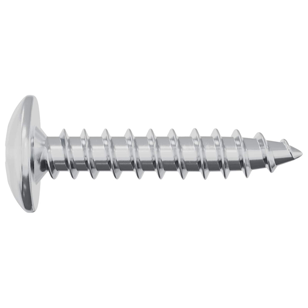 Selbstschneidender Nagel 2 Pcs Zink-Beschichtet 4 X 20 Mm Stahl