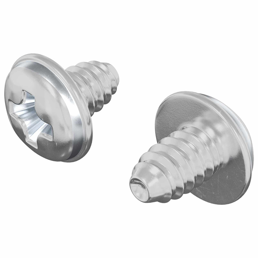 Schloss-Schrauben 2 Pcs Silber M4 X 5 Mm Eisen