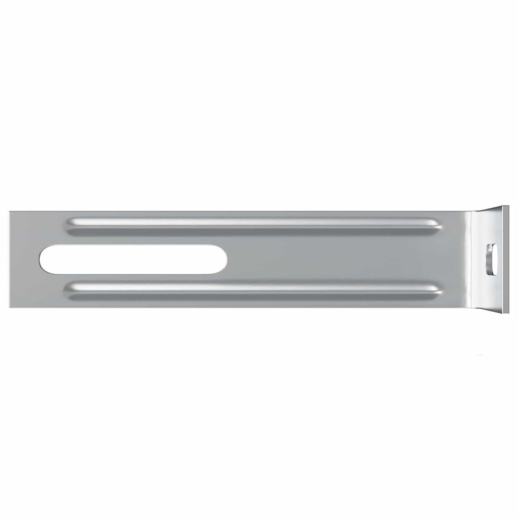 Anti-Kipp-Halterung Uni 2 Pcs Silber 74,5 X 15 X 32 Mm Eisen