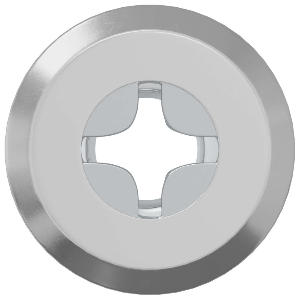 Sicherungsmutter 2 Pcs Silber M6 X 15 Mm Stahl
