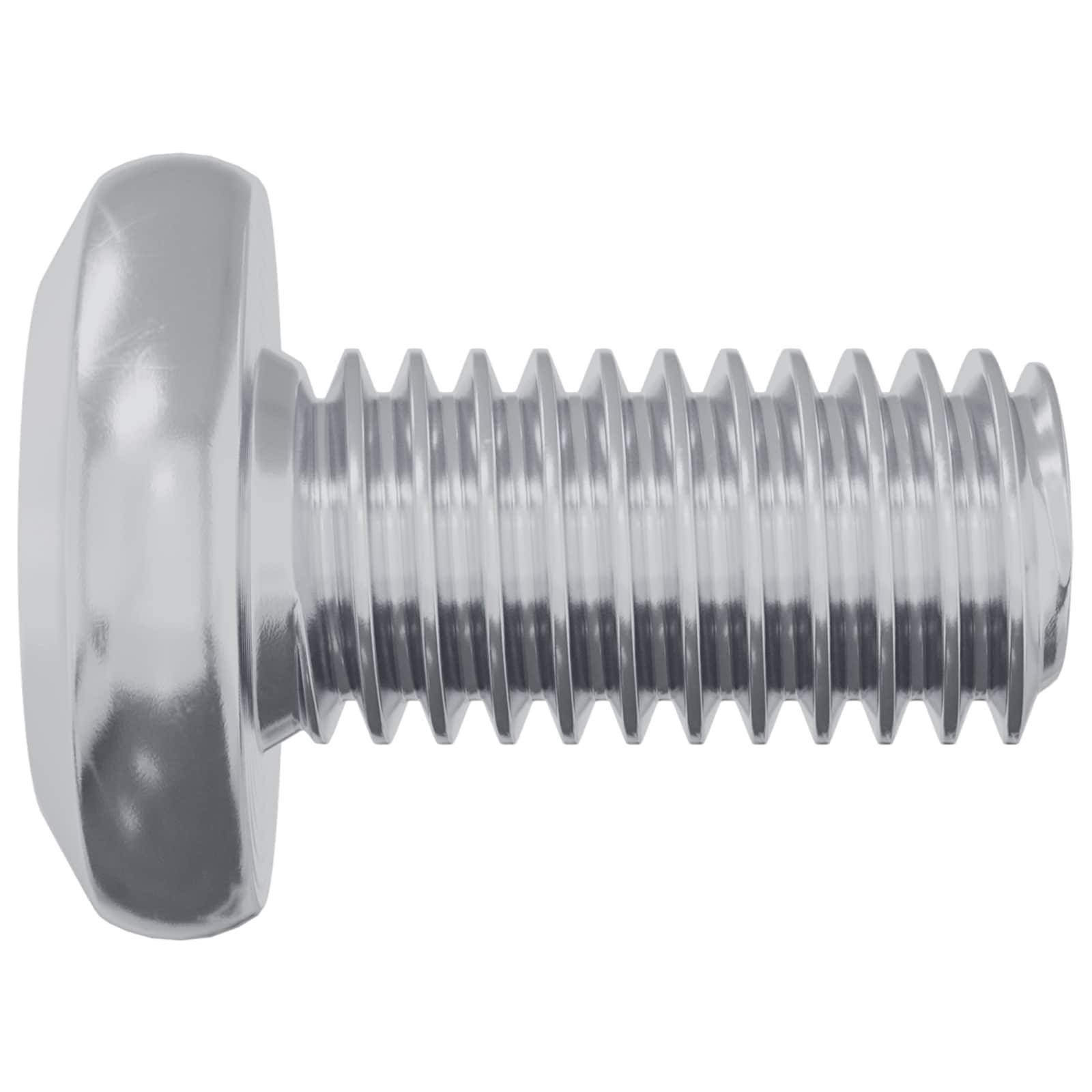 Schraube Mit Sperre Uni 2 Pcs Silber Stahl