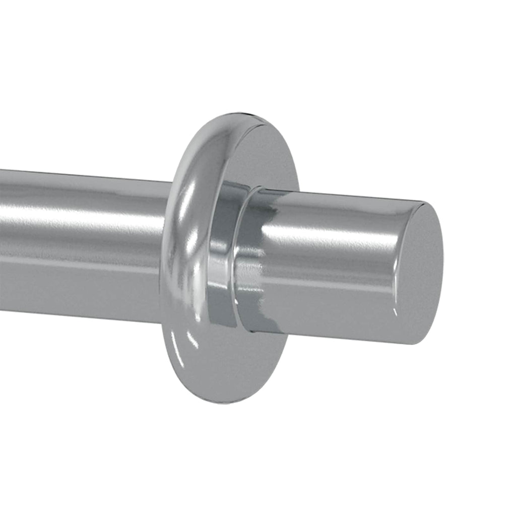 Regalstecker 2 Pcs Silber 8,6 X 8,6 X 14,6 Mm Stahl