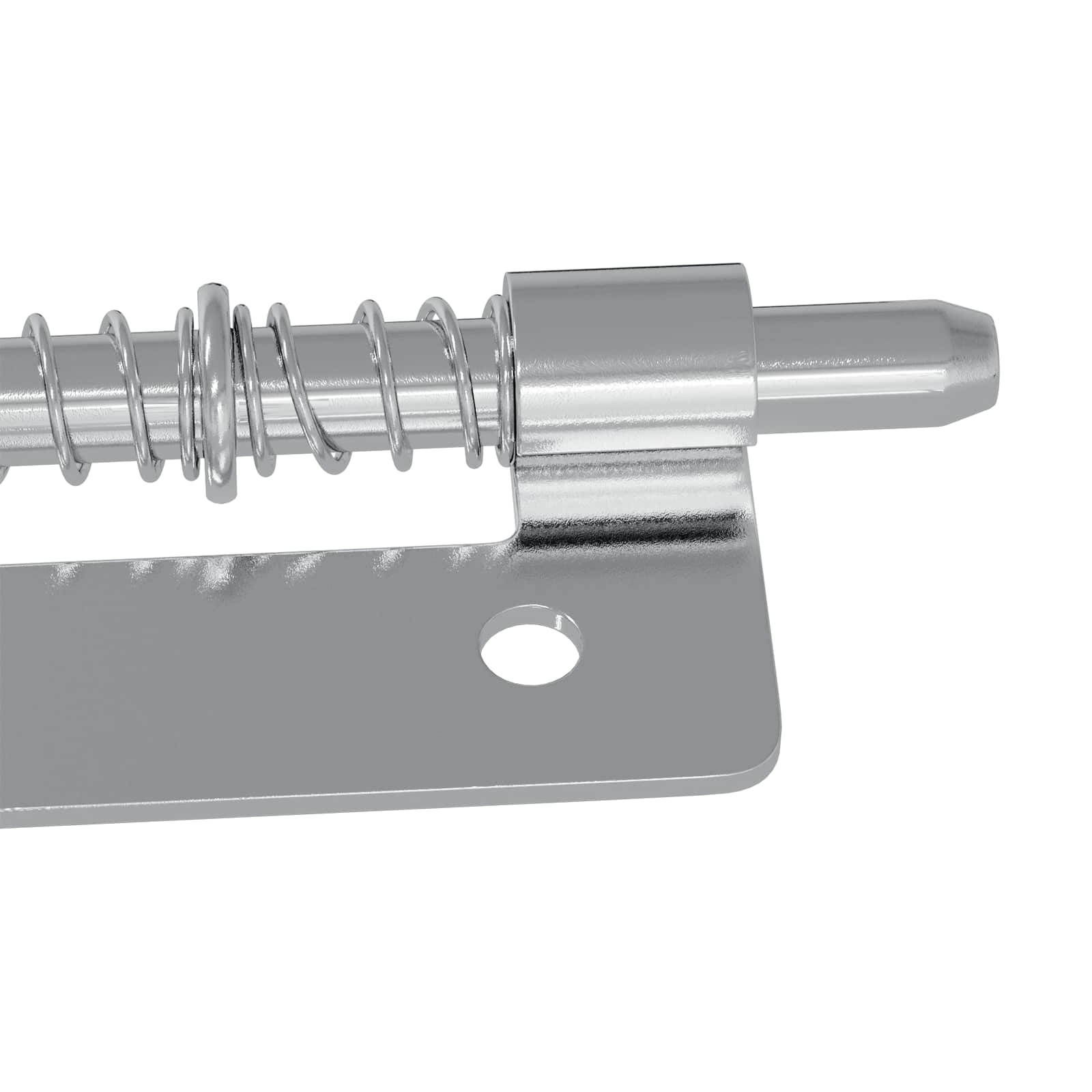 Riegel 2 Pcs Silber 46 X 17 X 1,2 Mm Stahl