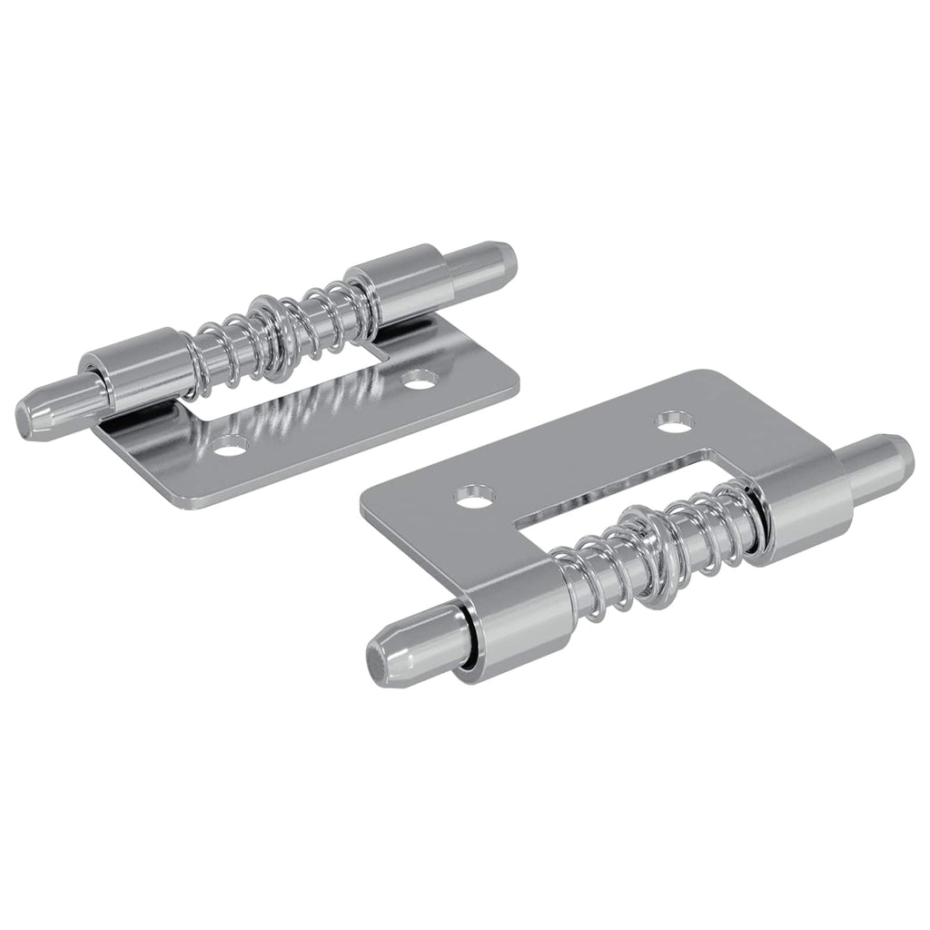 Riegel 2 Pcs Silber 46 X 17 X 1,2 Mm Stahl