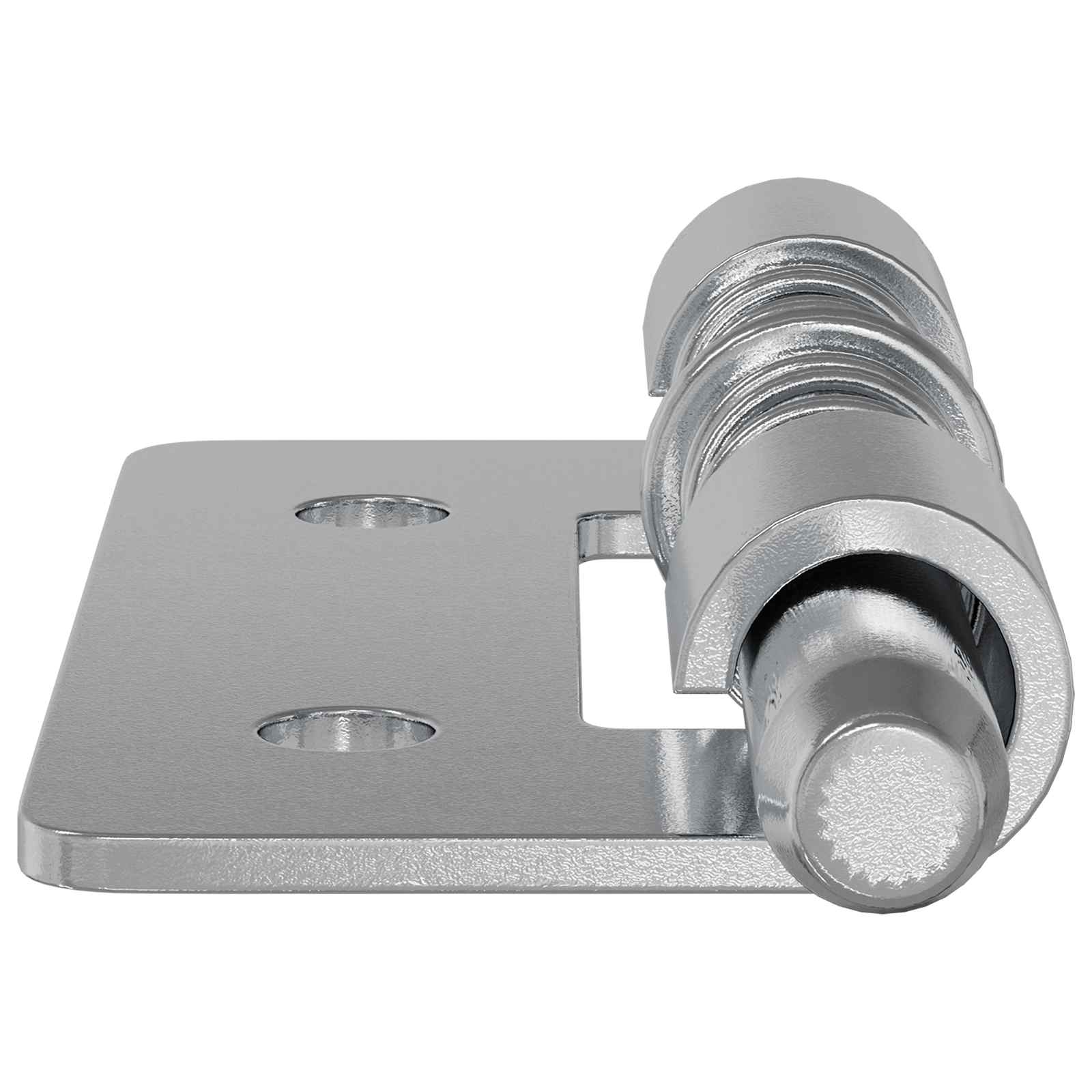 Riegel 2 Pcs Silber 46 X 17 X 1,2 Mm Stahl