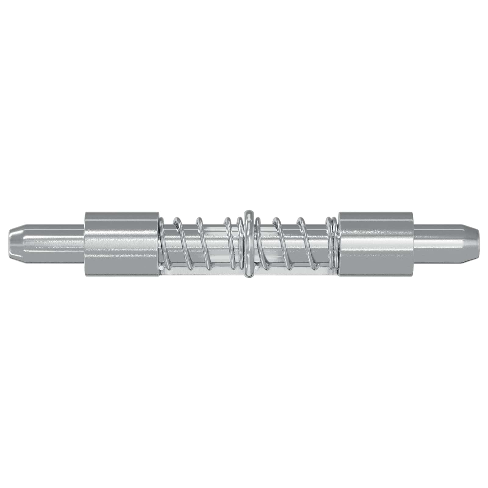 Riegel 2 Pcs Silber 46 X 17 X 1,2 Mm Stahl