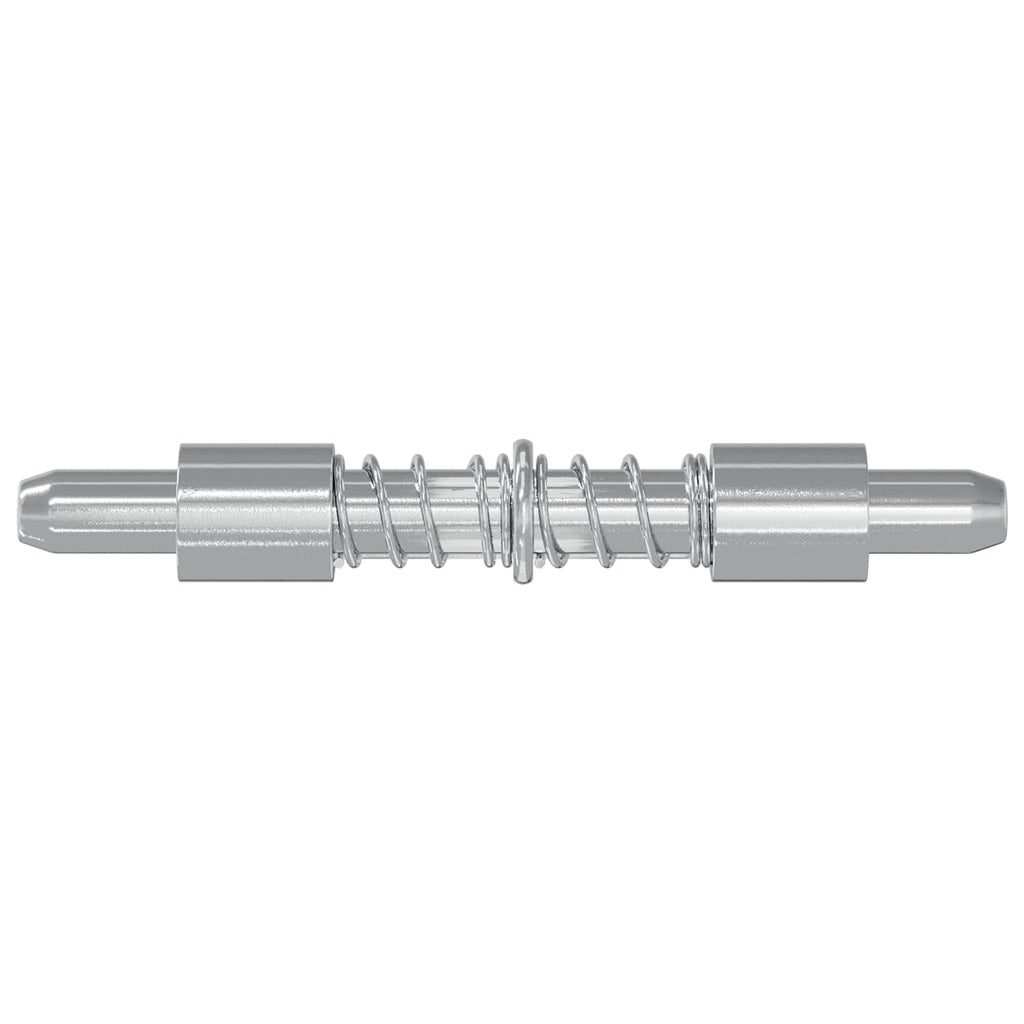Riegel 2 Pcs Silber 46 X 17 X 1,2 Mm Stahl