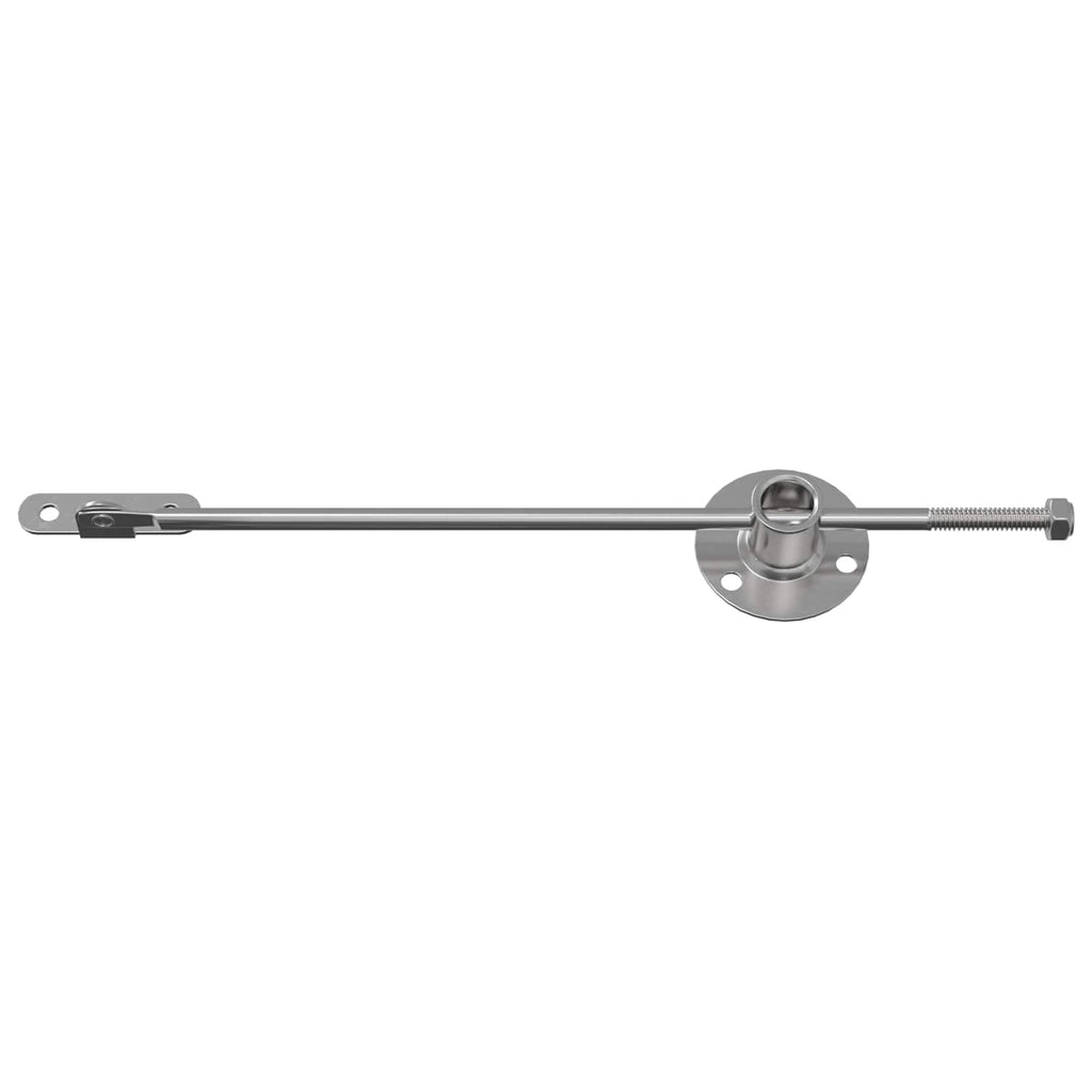 Zugstangen-Scharnier 2 Pcs Silber 190 Mm Eisen