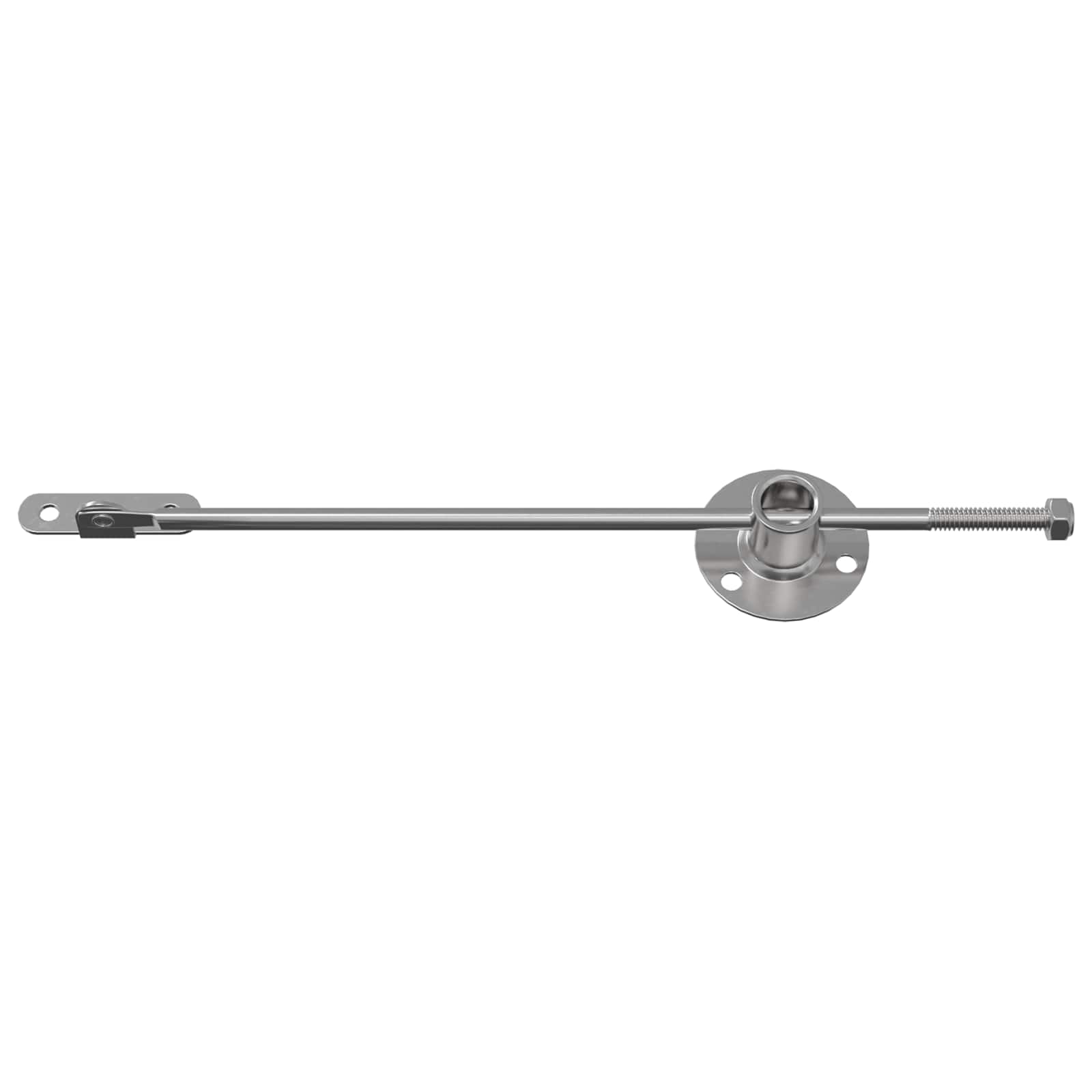 Zugstangen-Scharnier 2 Pcs Silber 190 Mm Eisen