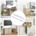 Schubladenschiene 2 Pcs Weiß Stahl
