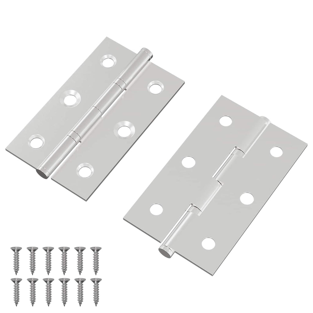 Scharnier Uni 2 Pcs Silber 58 X 35 X 1 Mm Stahl
