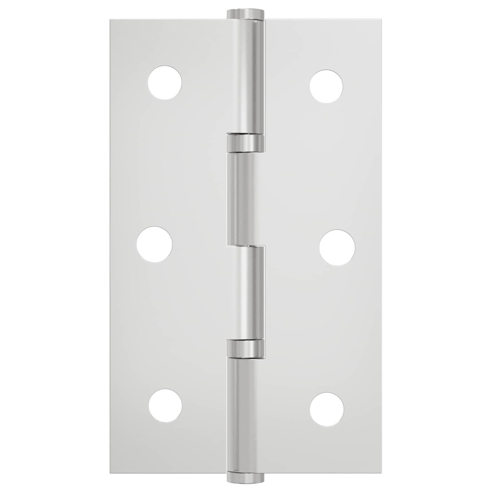 Scharnier Uni 2 Pcs Silber 58 X 35 X 1 Mm Stahl
