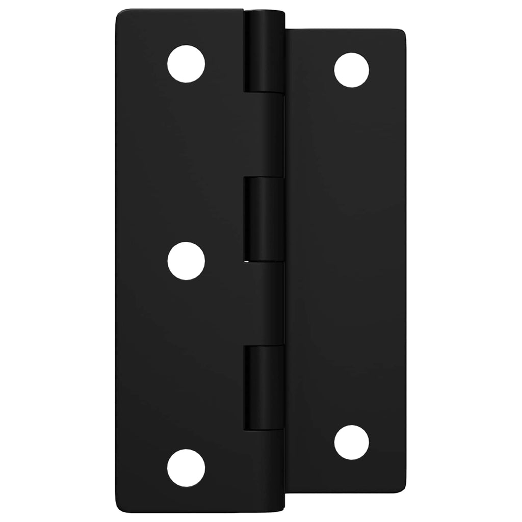 Scharnier 2 Pcs Schwarz 38 X 17 X 60 Mm Eisen