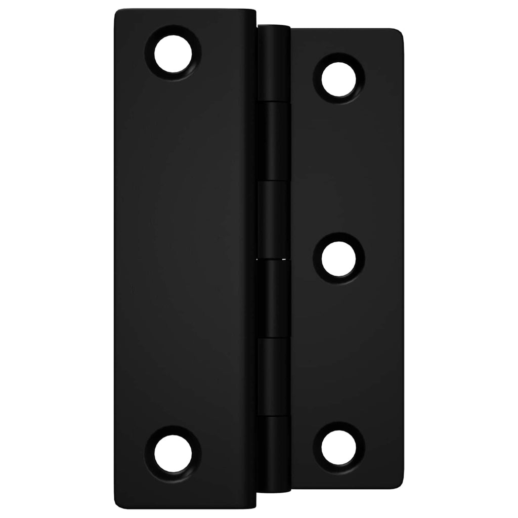 Scharnier 2 Pcs Schwarz 38 X 17 X 60 Mm Eisen