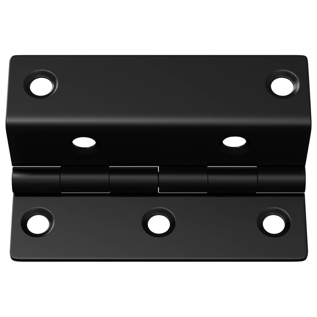 Scharnier 2 Pcs Schwarz 38 X 17 X 60 Mm Eisen