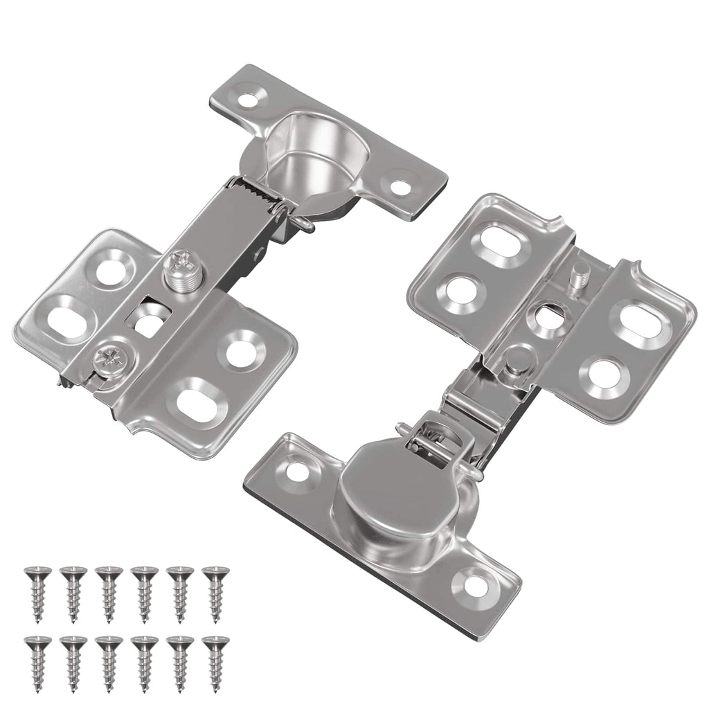 Scharnier 2 Pcs Nickel 85 X 52,5 X 9,5 Mm Eisen