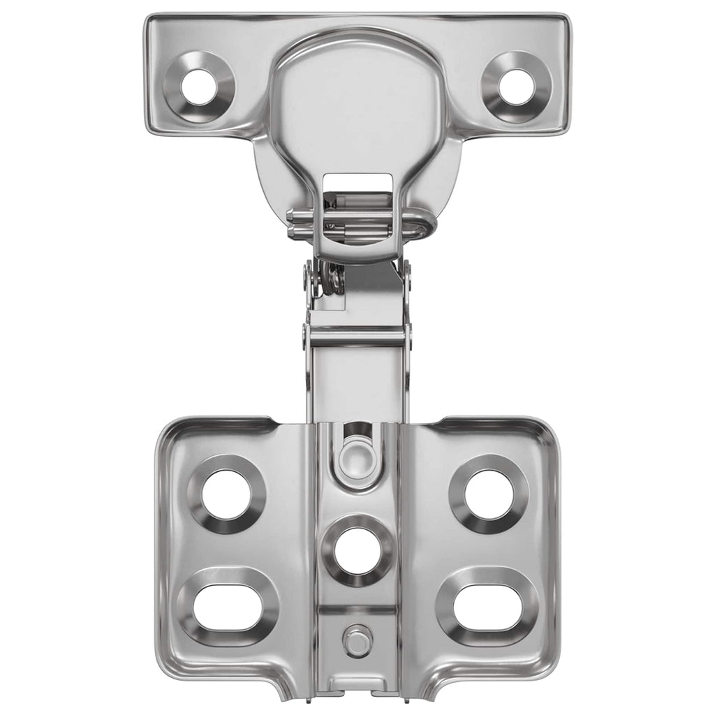 Scharnier 2 Pcs Nickel 85 X 52,5 X 9,5 Mm Eisen