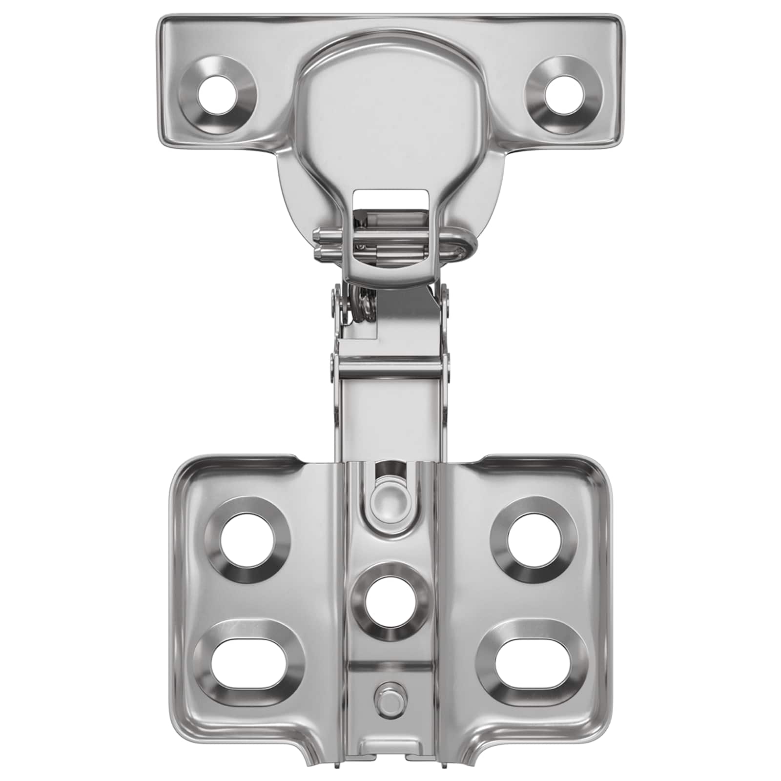 Scharnier 2 Pcs Nickel 85 X 52,5 X 9,5 Mm Eisen